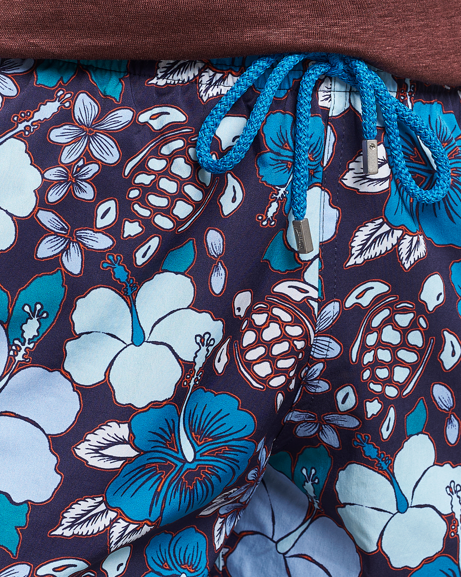 Homme | Maillots De Bain | Vilebrequin | Moorise Printed Swimshorts Minuit