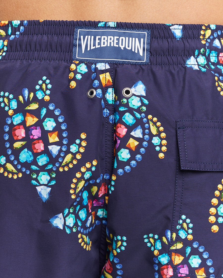 Homme | Maillots De Bain | Vilebrequin | Moorea Printed Swimshorts Minuit
