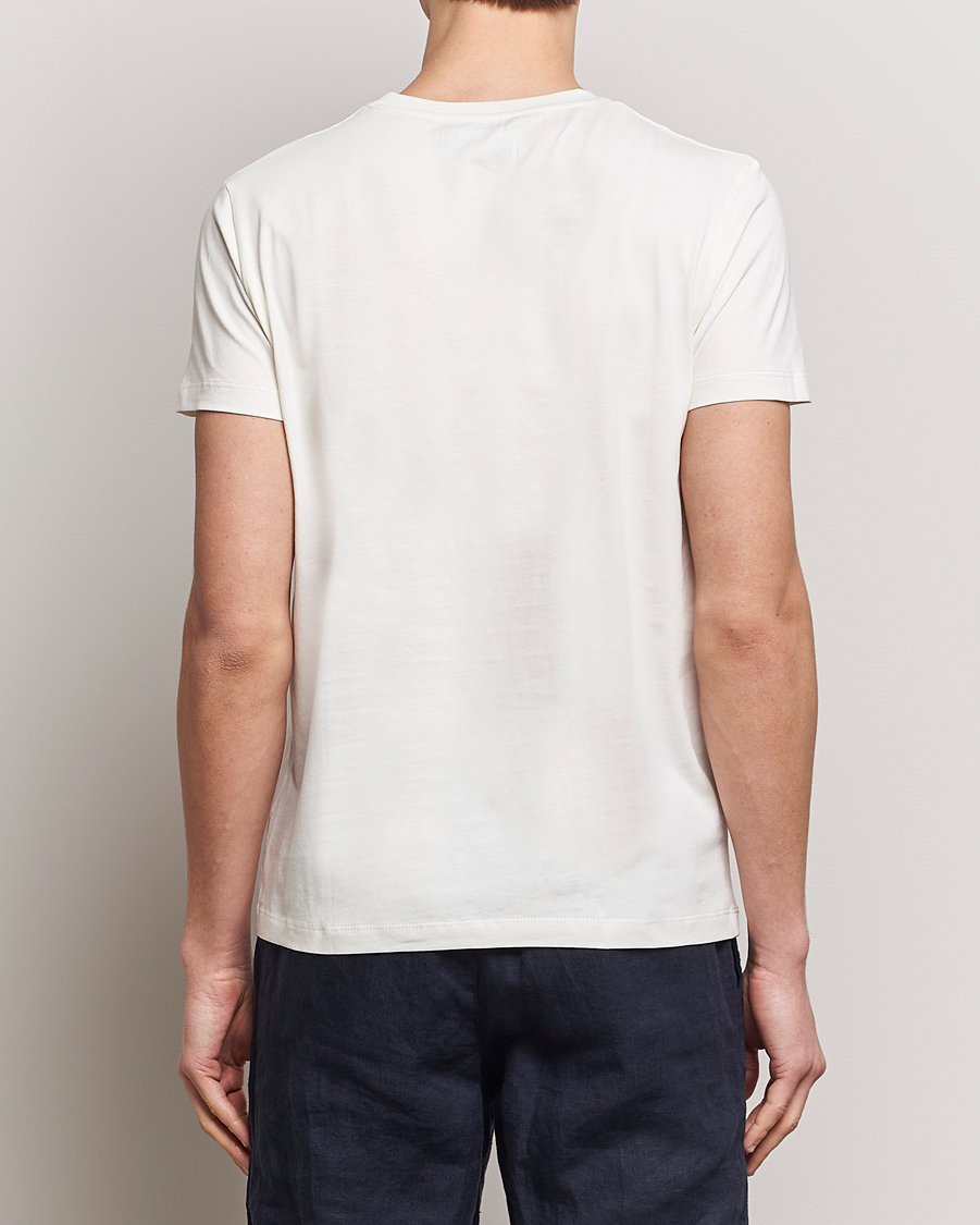 Homme | T-shirts | Vilebrequin | Portisol Printed Crew Neck T-Shirt Off White