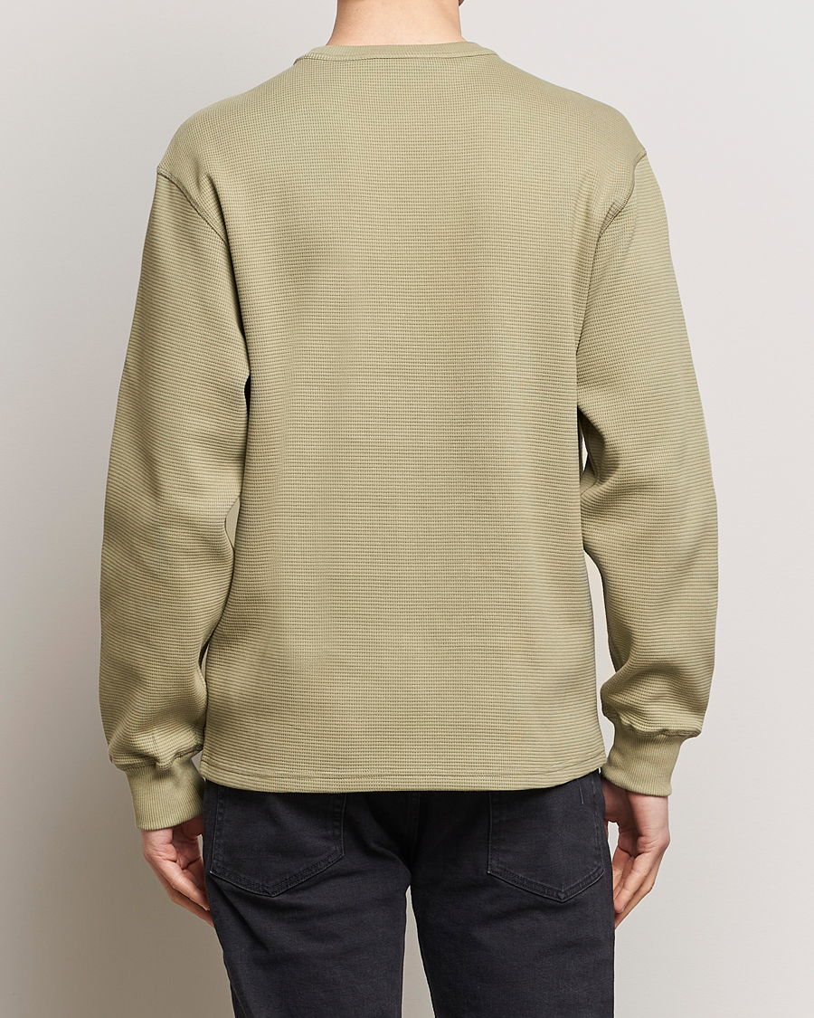 Homme | Pulls Et Tricots | Belstaff | Tarn Long Sleeve Waffle Sweatshirt Aloe