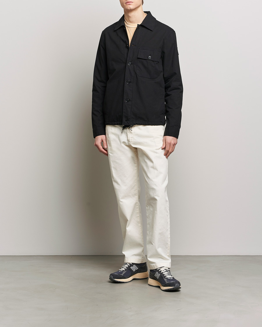 Homme | Manteaux Et Vestes | Belstaff | Guley Ripstop Overshirt Black