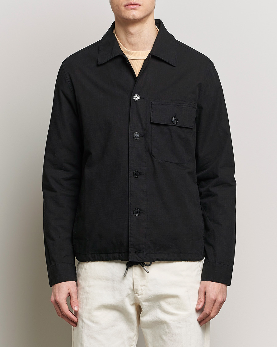 Homme | Vêtements | Belstaff | Guley Ripstop Overshirt Black