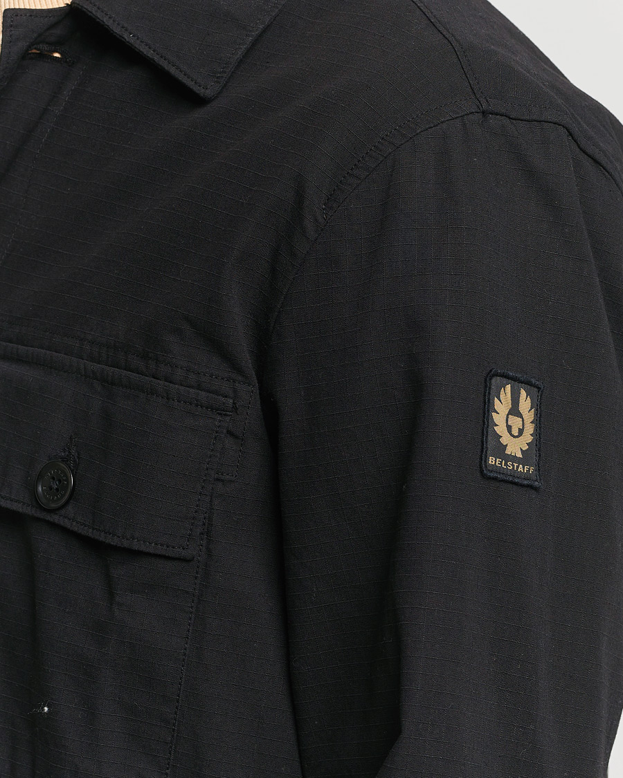 Homme | Manteaux Et Vestes | Belstaff | Guley Ripstop Overshirt Black