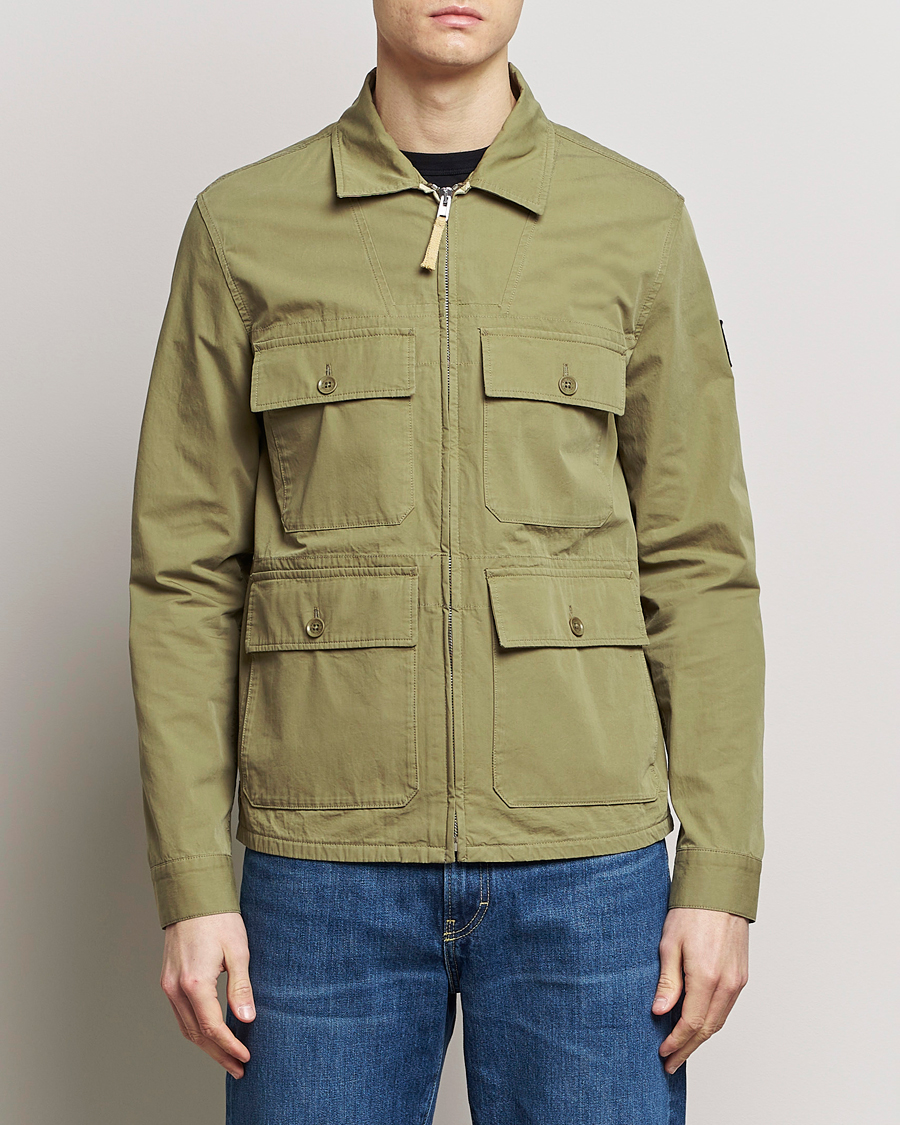 Homme | Manteaux Et Vestes | Belstaff | Dalesman Cotton Field Jacket Aloe