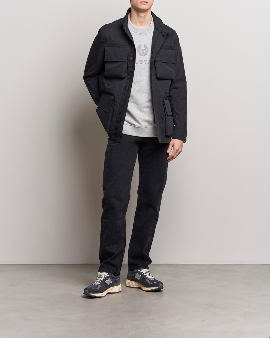 Homme | Manteaux Et Vestes | Belstaff | Sprint Cotton Field Jacket Black