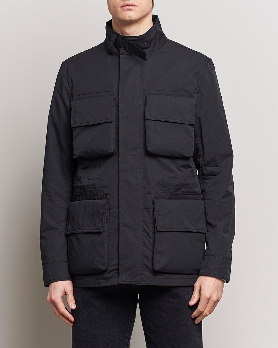 Homme | Soldes Vêtements | Belstaff | Sprint Cotton Field Jacket Black