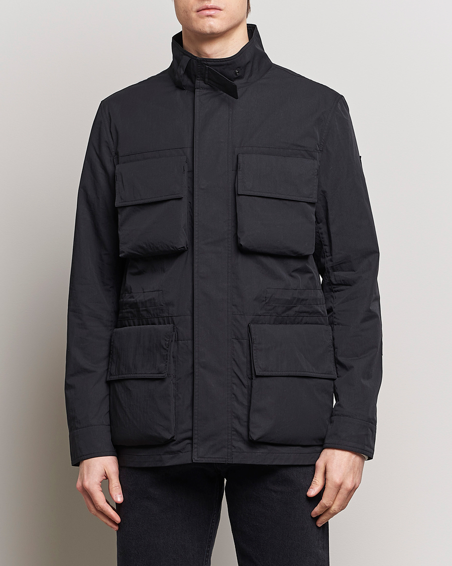 Homme | Manteaux Et Vestes | Belstaff | Sprint Cotton Field Jacket Black