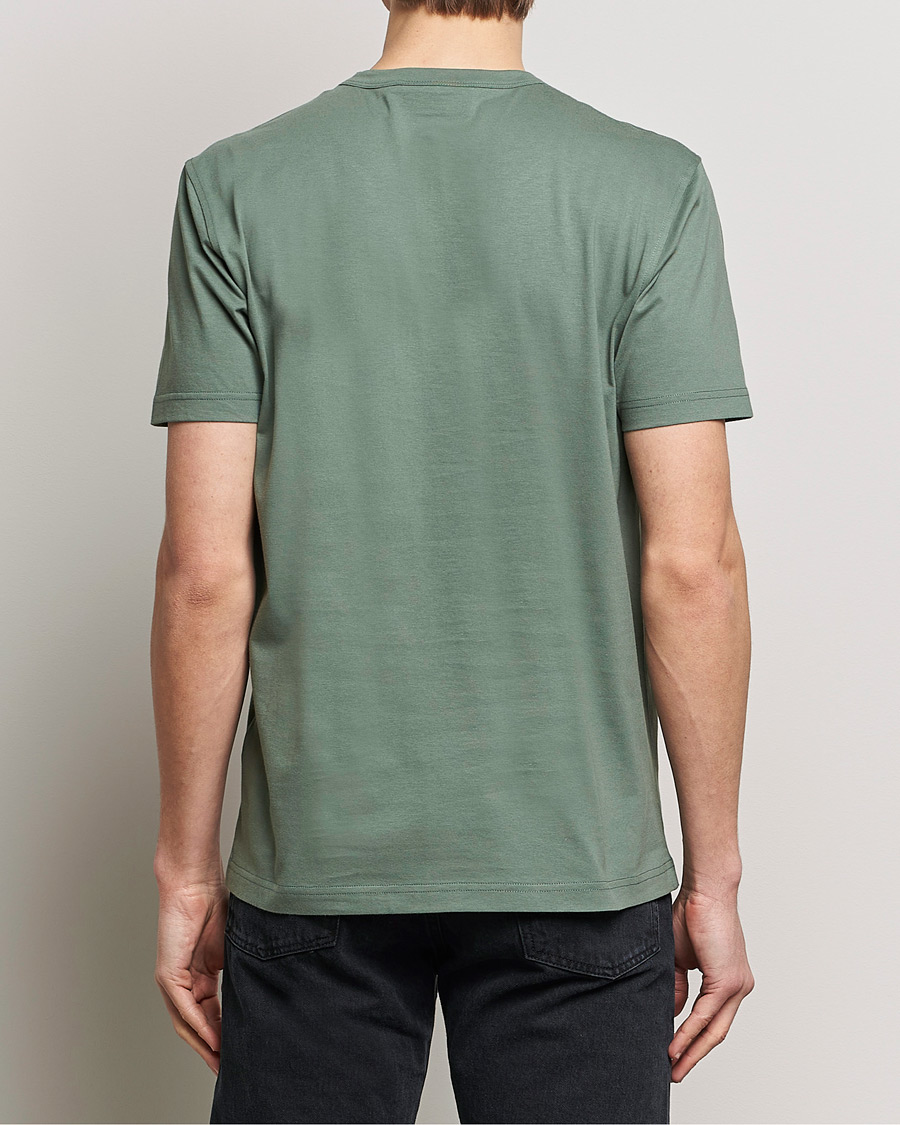 Homme | T-shirts | Belstaff | Cotton Logo T-Shirt Mineral Green