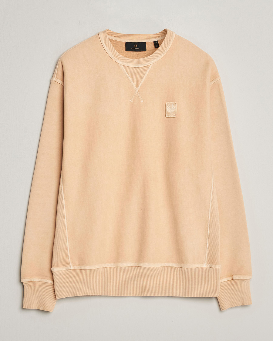 Homme | Pulls Et Tricots | Belstaff | Outliner Cotton Crew Neck Peach