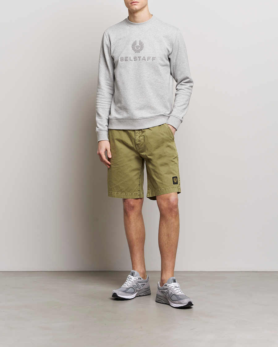 Homme | Shorts | Belstaff | Dalesman Cotton Shorts Aloe