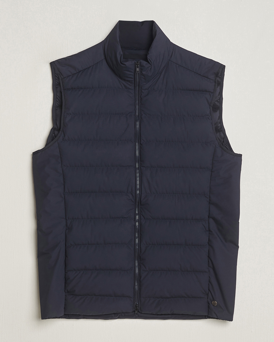 Homme | Manteaux Et Vestes | Scandinavian Edition | Ratio II Lightweight Padded Vest Midnight Blue