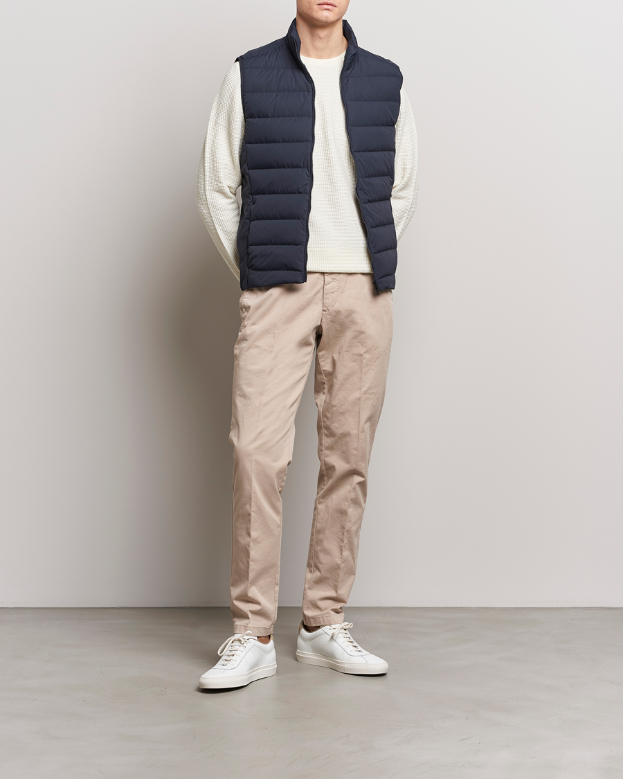 Homme | Manteaux Et Vestes | Scandinavian Edition | Ratio II Lightweight Padded Vest Midnight Blue