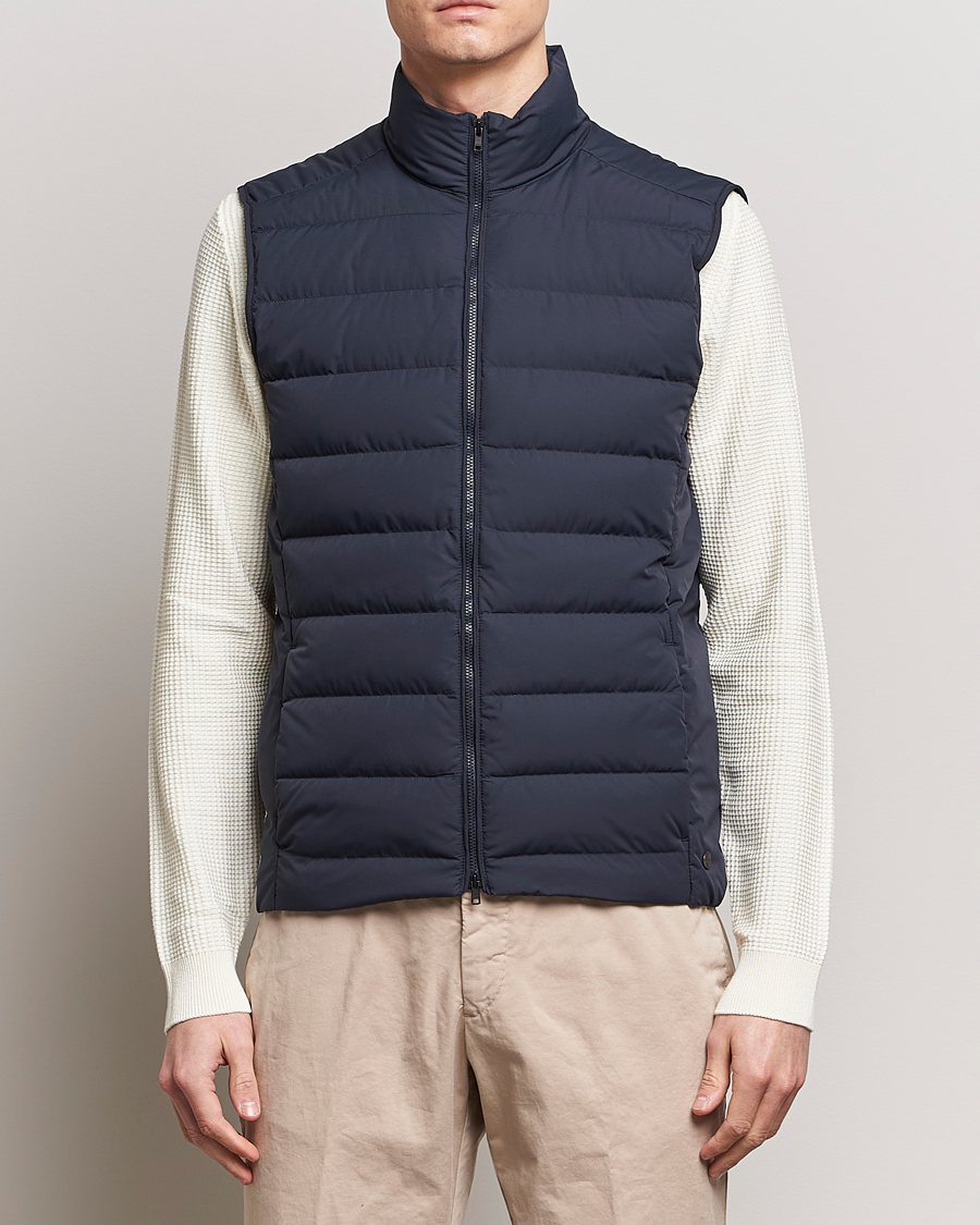 Homme | Manteaux Et Vestes | Scandinavian Edition | Ratio II Lightweight Padded Vest Midnight Blue