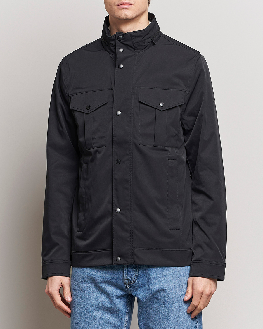 Homme | Sections | J.Lindeberg | Bailey Field Jacket Black