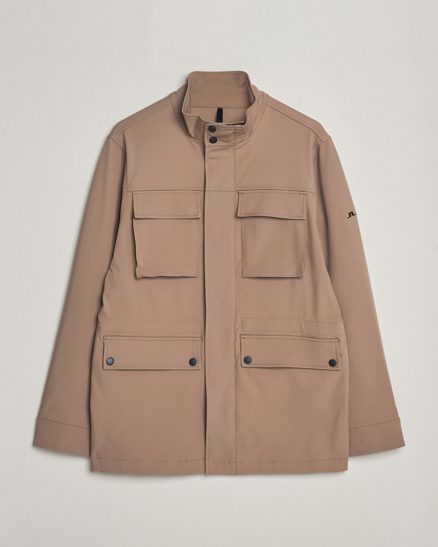 Homme | Manteaux Et Vestes | J.Lindeberg | Ripley 4-Way Stretch Field Jacket Walnut