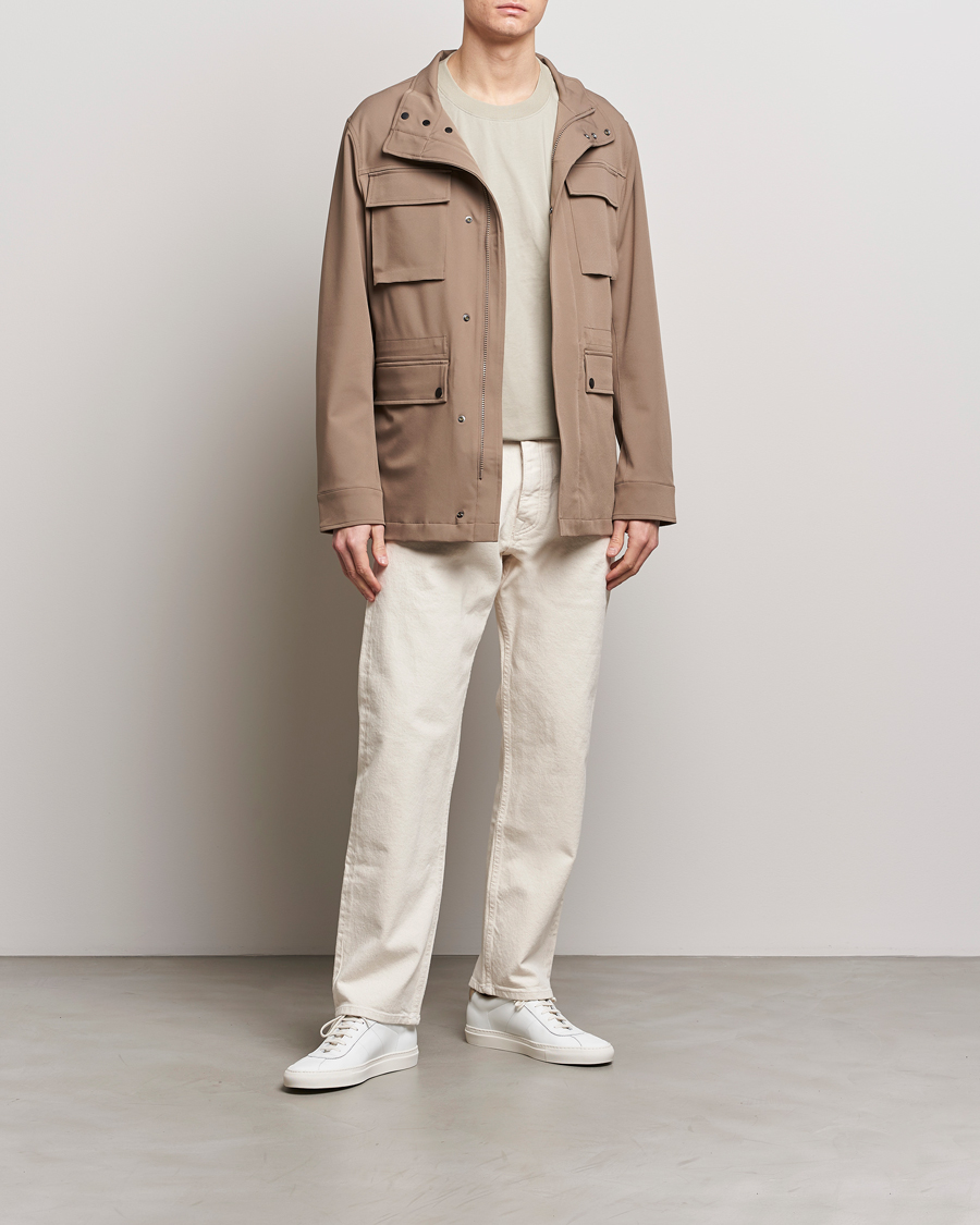 Homme | Manteaux Et Vestes | J.Lindeberg | Ripley 4-Way Stretch Field Jacket Walnut