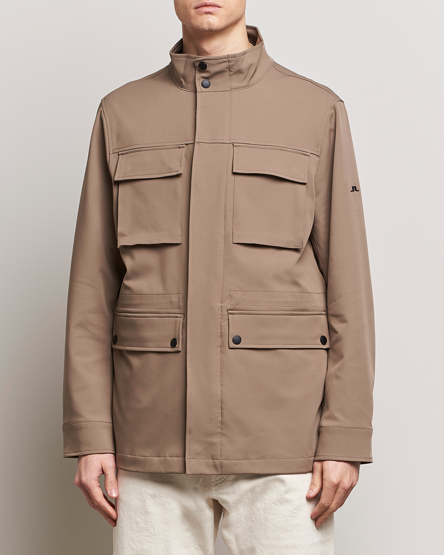 Homme | Manteaux Et Vestes | J.Lindeberg | Ripley 4-Way Stretch Field Jacket Walnut