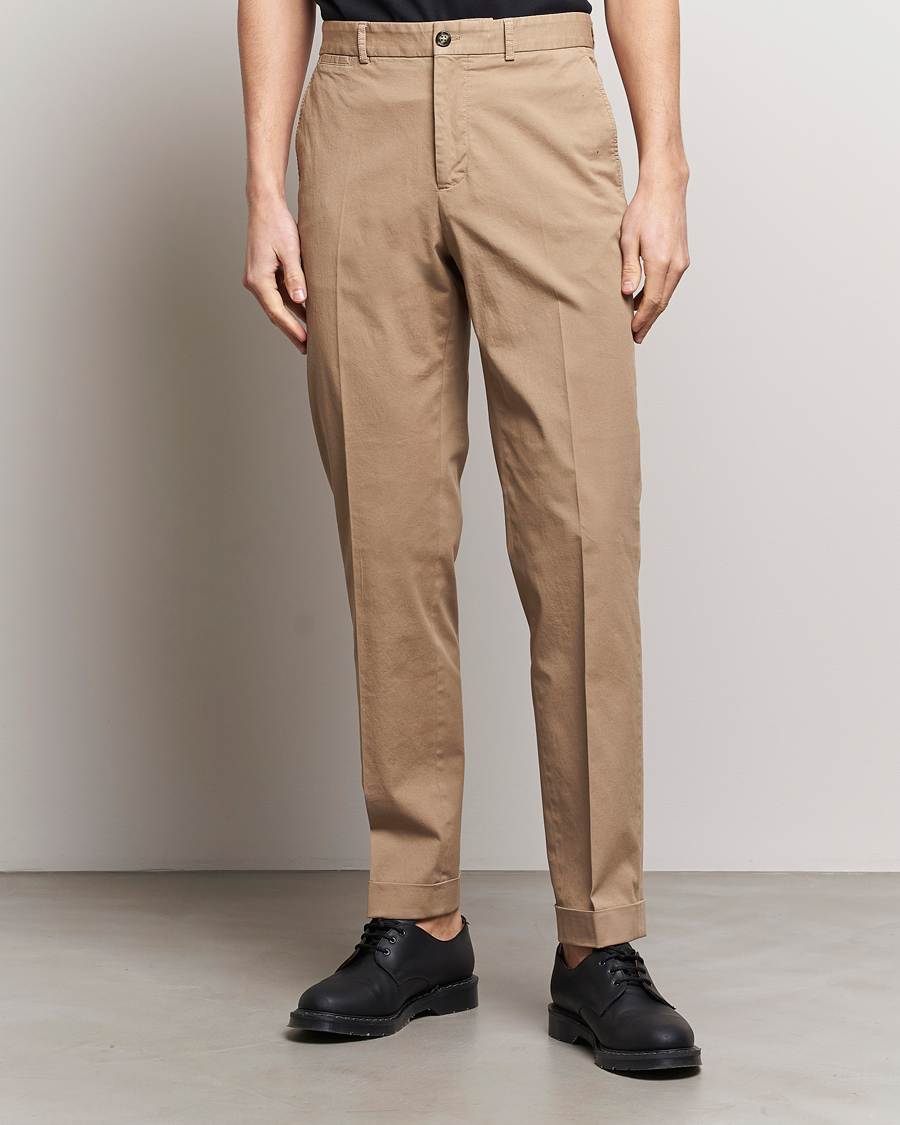 Homme | Pantalons | J.Lindeberg | Lois Garment Dye Pants Batique Khaki