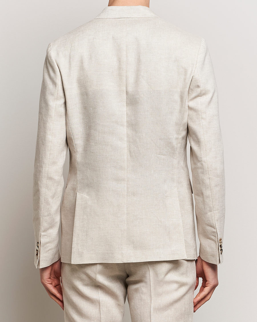 Homme | Blazers | J.Lindeberg | Hopper Super Linen Blazer Moonbeam