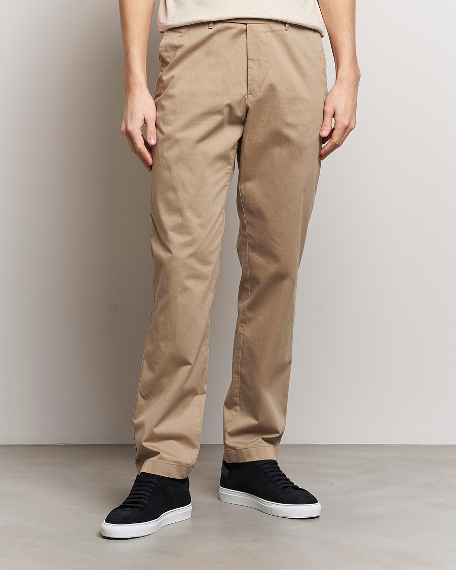 Homme | Pantalons | J.Lindeberg | Lois Cloud Satin Pants Batique Khaki