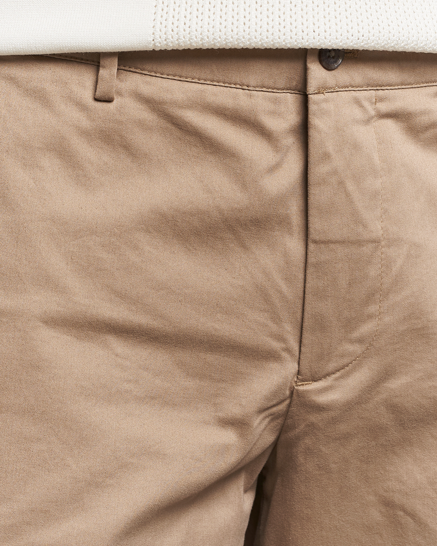 Homme | Shorts | J.Lindeberg | Nathan Cloud Satin Shorts Batique Khaki