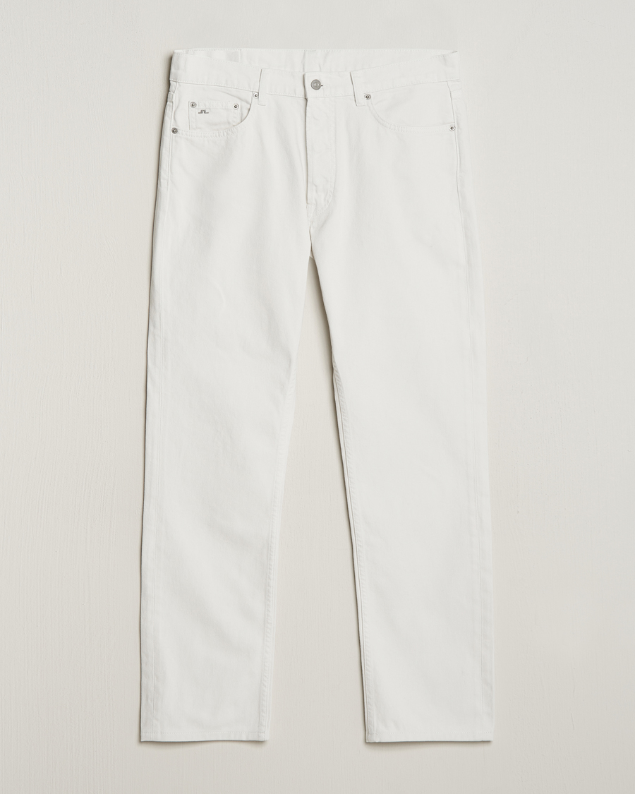 Homme | Jeans | J.Lindeberg | Cody Solid Regular Jeans Cloud White