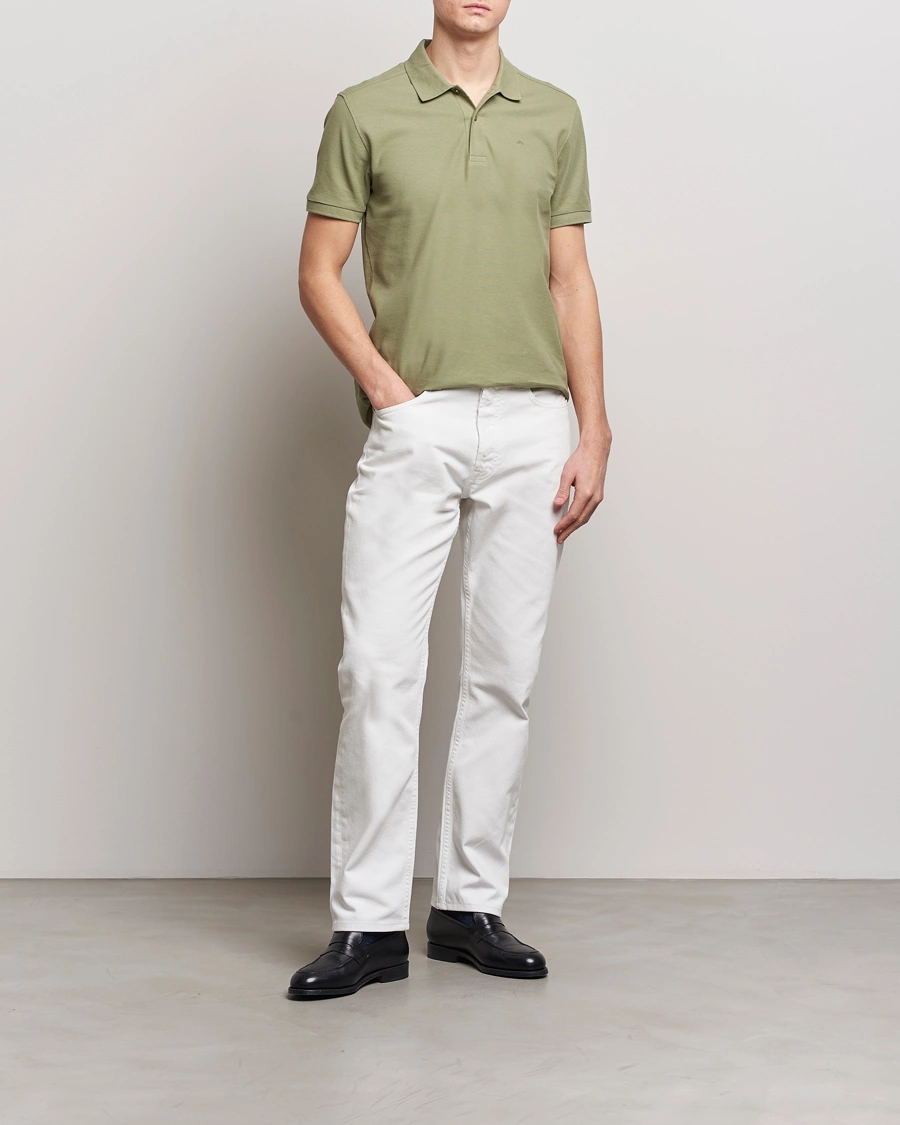 Homme | Jeans | J.Lindeberg | Cody Solid Regular Jeans Cloud White
