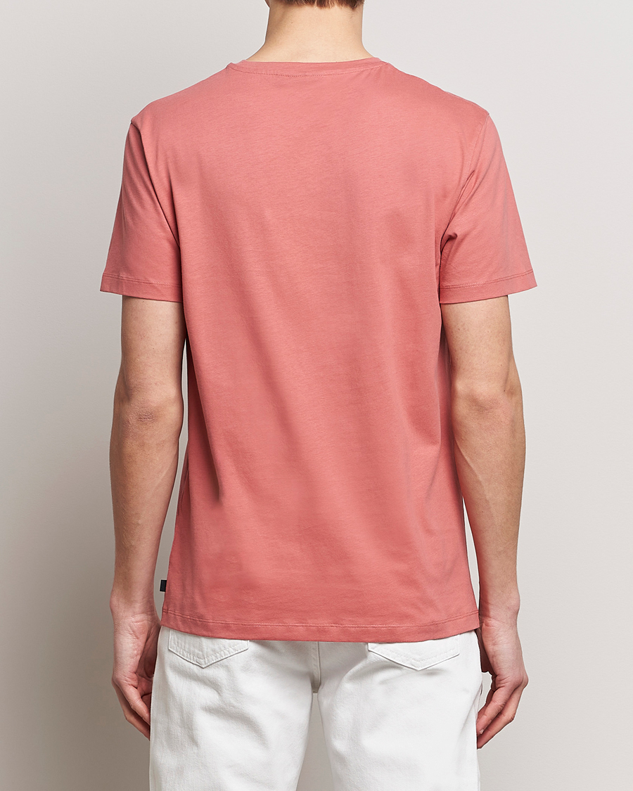 Homme | T-shirts | J.Lindeberg | Sid Basic T-Shirt Dusty Cedar