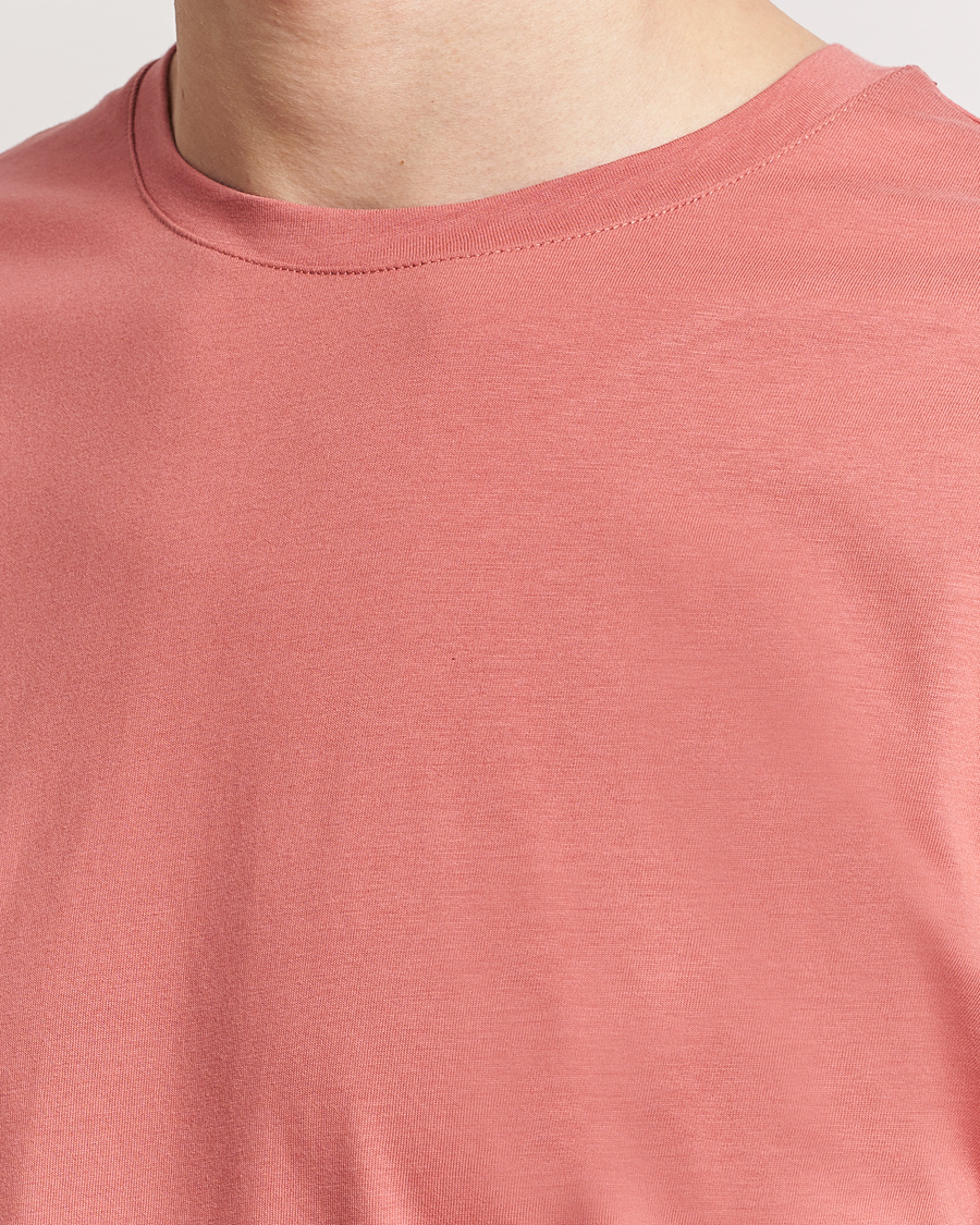 Homme | T-shirts | J.Lindeberg | Sid Basic T-Shirt Dusty Cedar