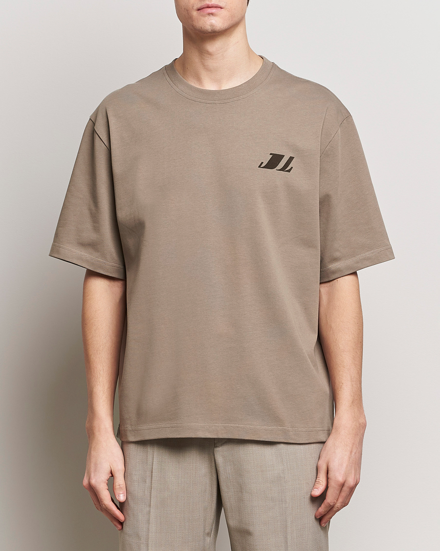 Homme | T-shirts | J.Lindeberg | Cameron Loose T-Shirt Walnut