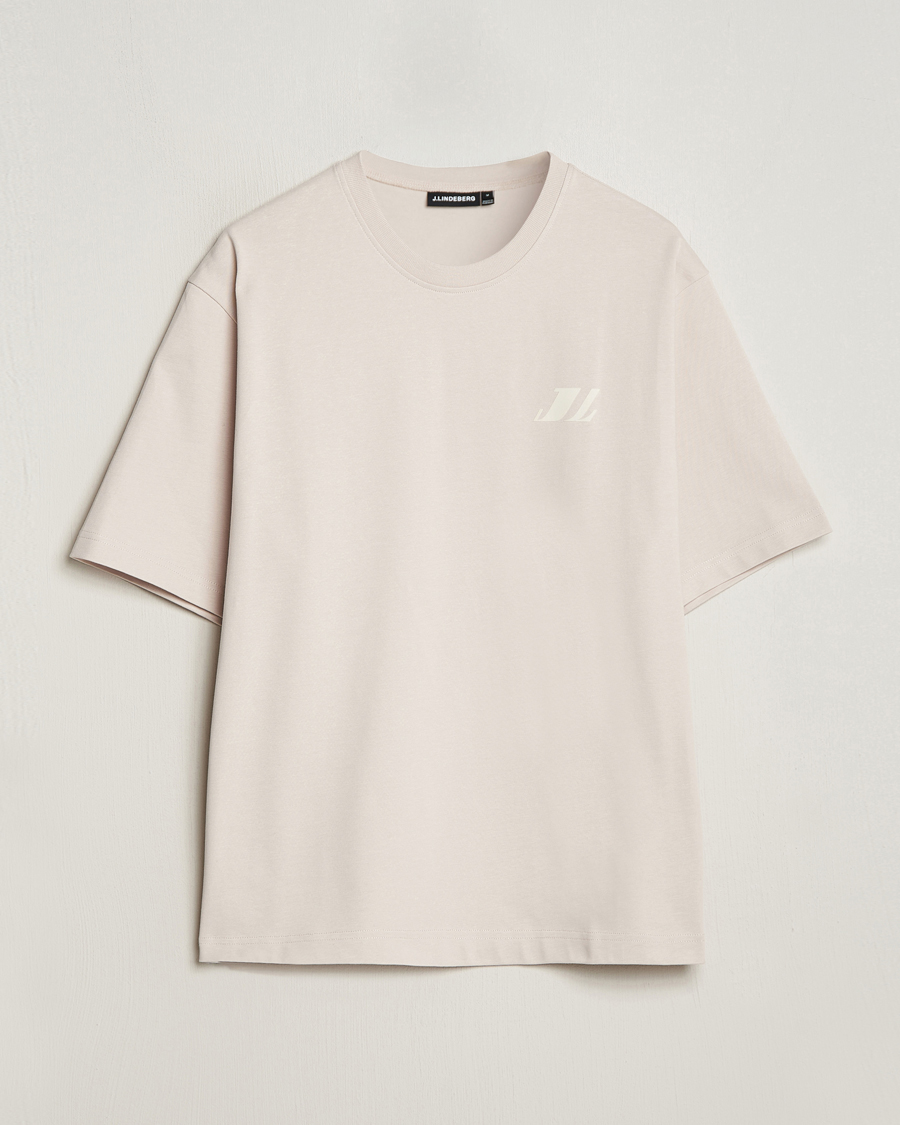 Homme | T-shirts | J.Lindeberg | Cameron Loose T-Shirt Moonbeam