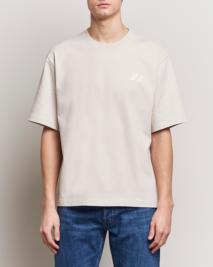 Homme | T-shirts | J.Lindeberg | Cameron Loose T-Shirt Moonbeam