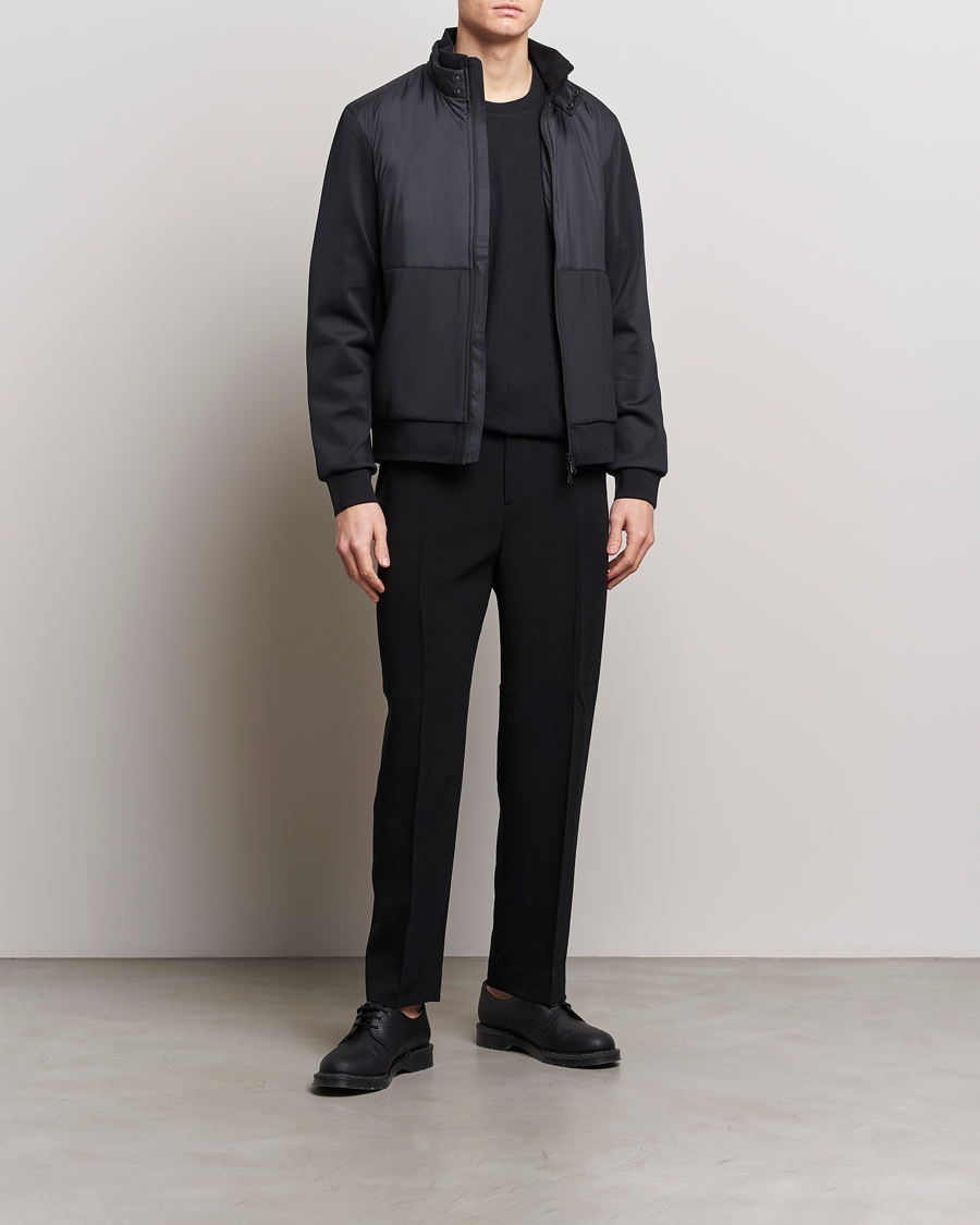 Homme | Pulls Et Tricots | J.Lindeberg | Dovid Hybrid Jacket Black