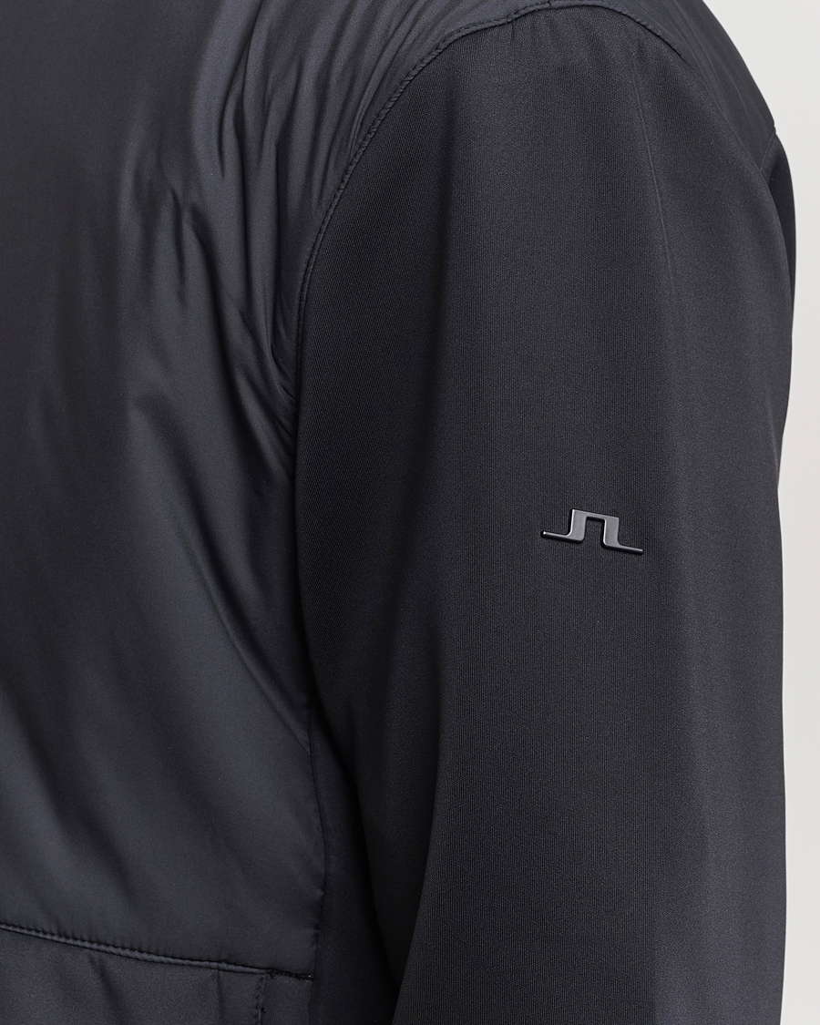 Homme | Pulls Et Tricots | J.Lindeberg | Dovid Hybrid Jacket Black