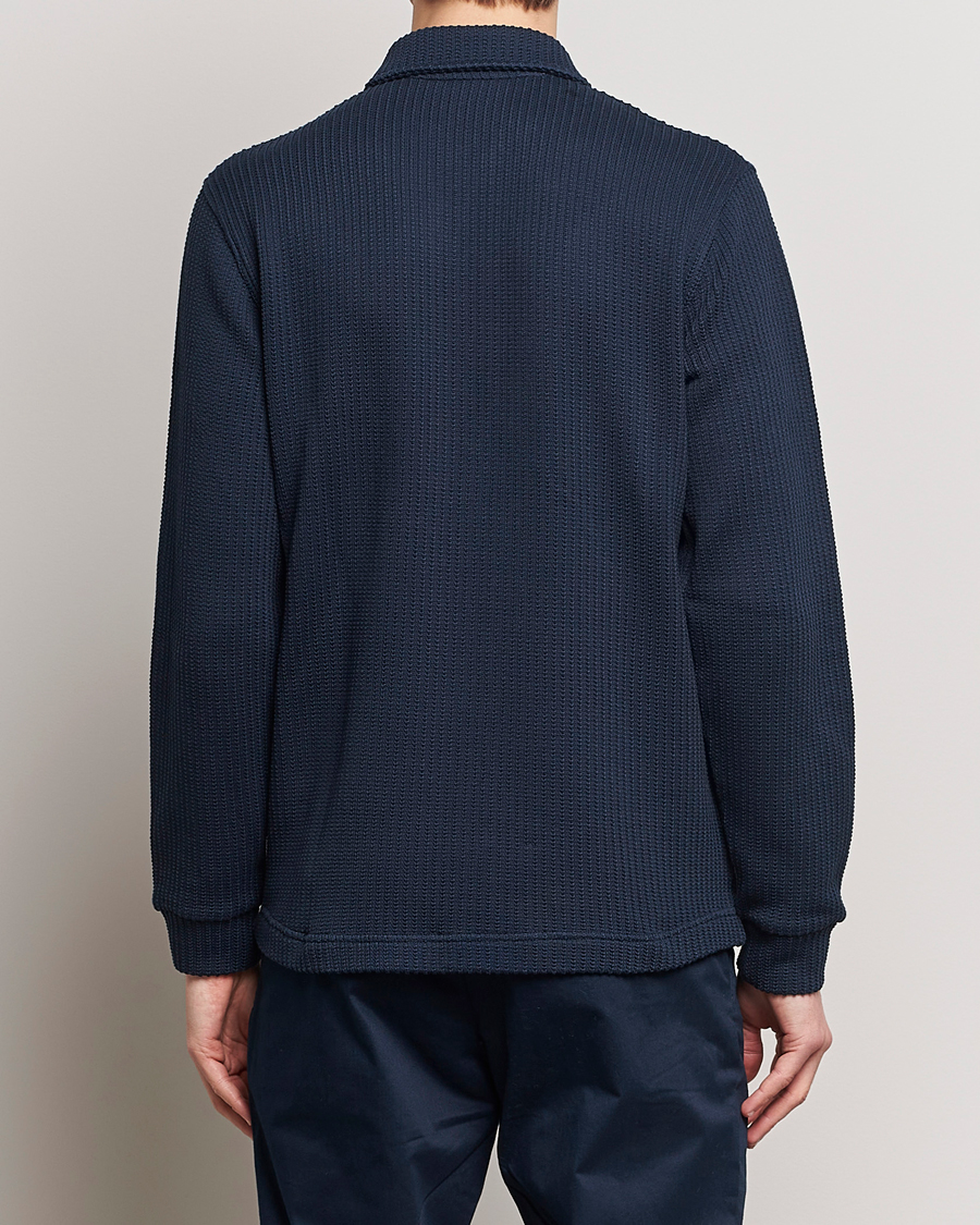 Homme | Pulls Et Tricots | J.Lindeberg | Lansa Jersey Zip Jacket Navy