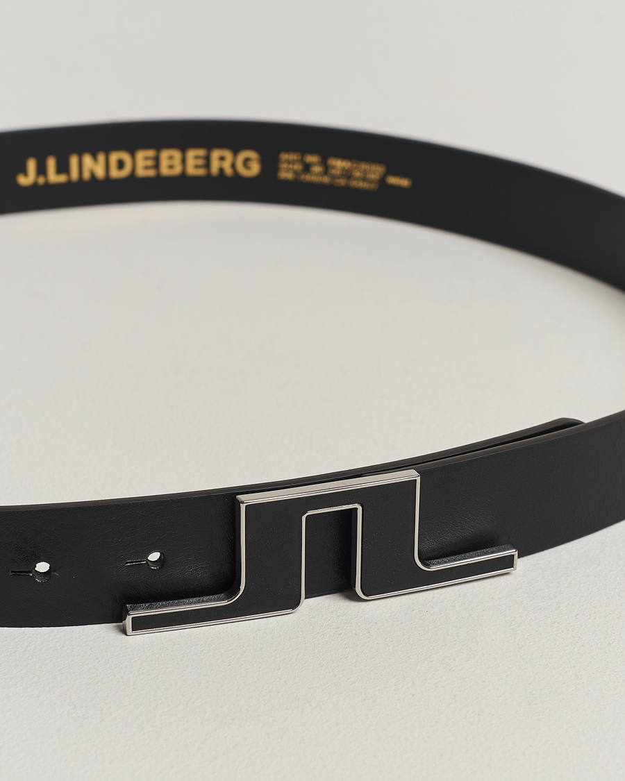 Homme | J.Lindeberg Bridge Belt Black | J.Lindeberg | Bridge Belt Black