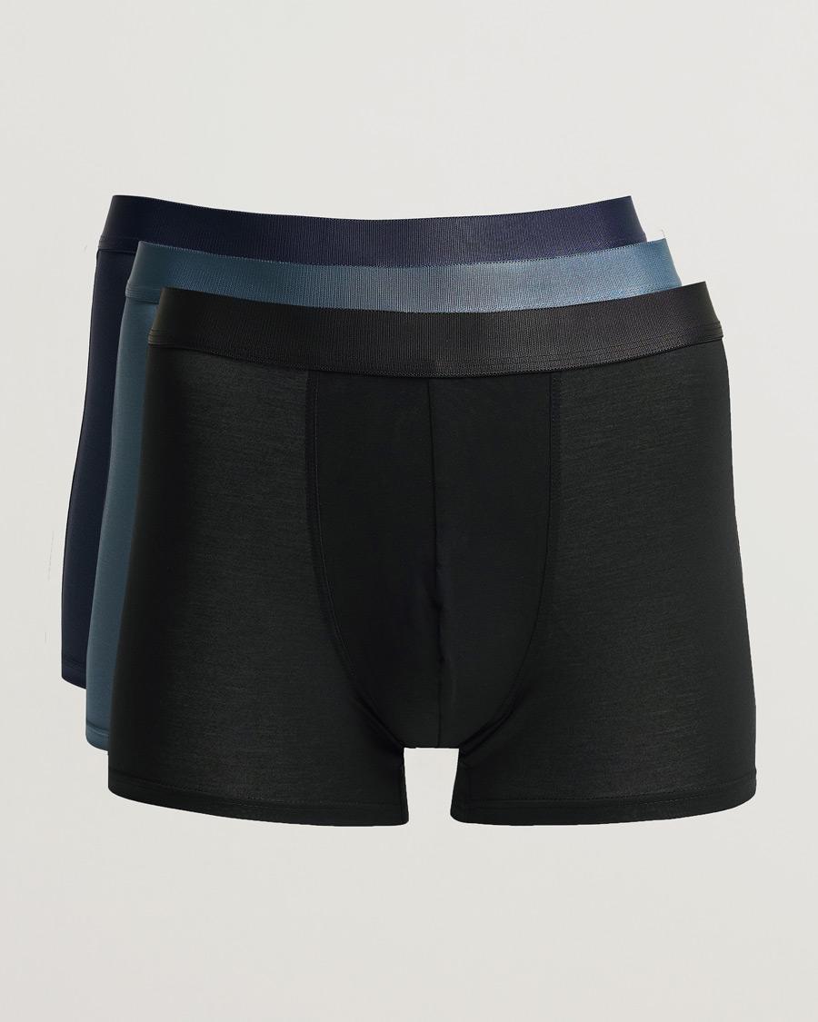 Homme | Sous-Vêtements Et Chaussettes | CDLP | 3-Pack Boxer Briefs Black/Navy/Steel
