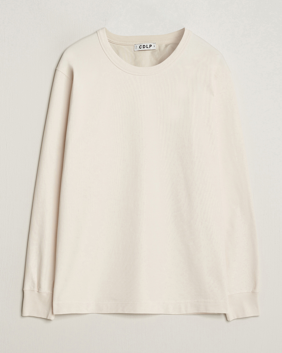 Homme | T-shirts | CDLP | Heavyweight Long Sleeve T-Shirt Off White