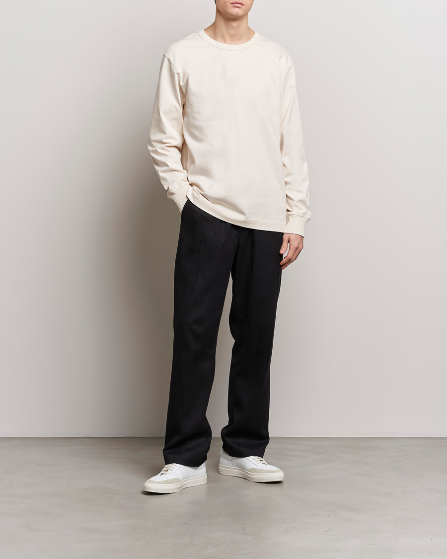 Homme | T-shirts | CDLP | Heavyweight Long Sleeve T-Shirt Off White