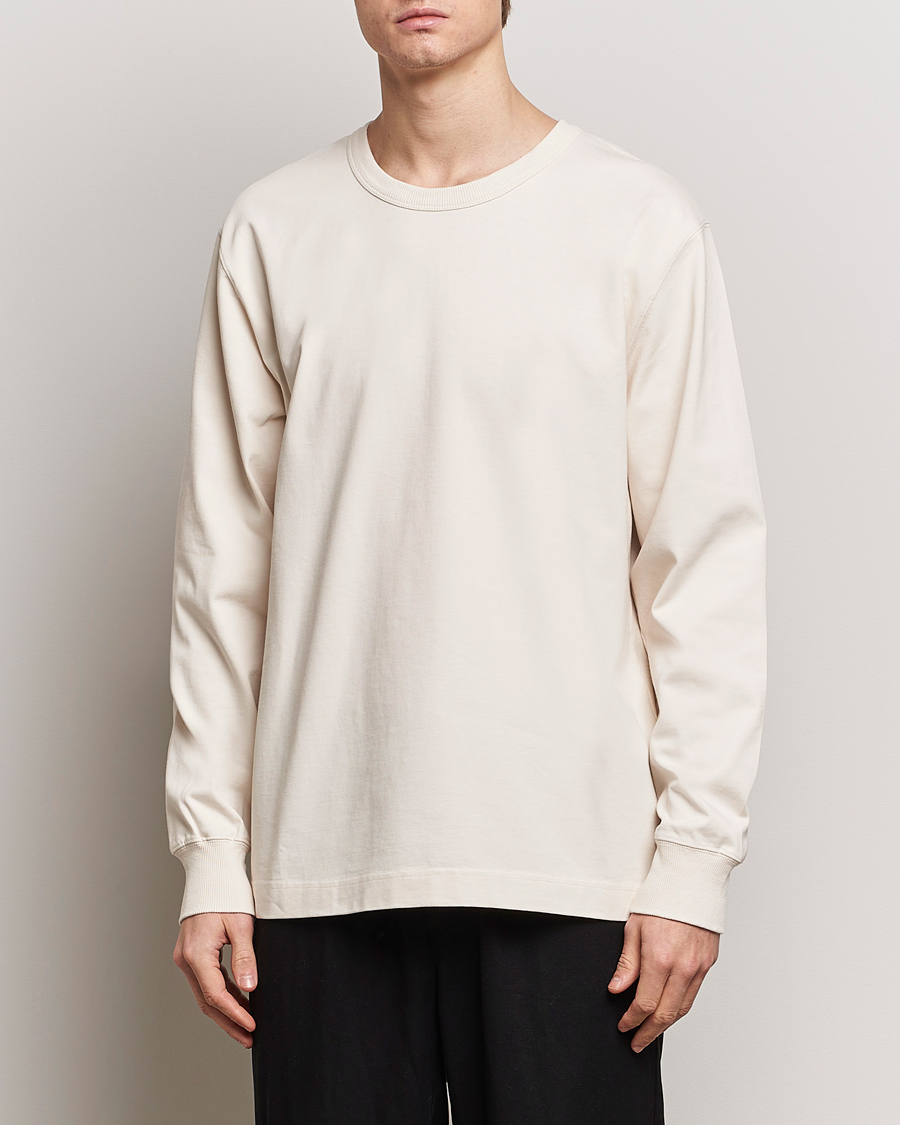 Homme | T-shirts | CDLP | Heavyweight Long Sleeve T-Shirt Off White