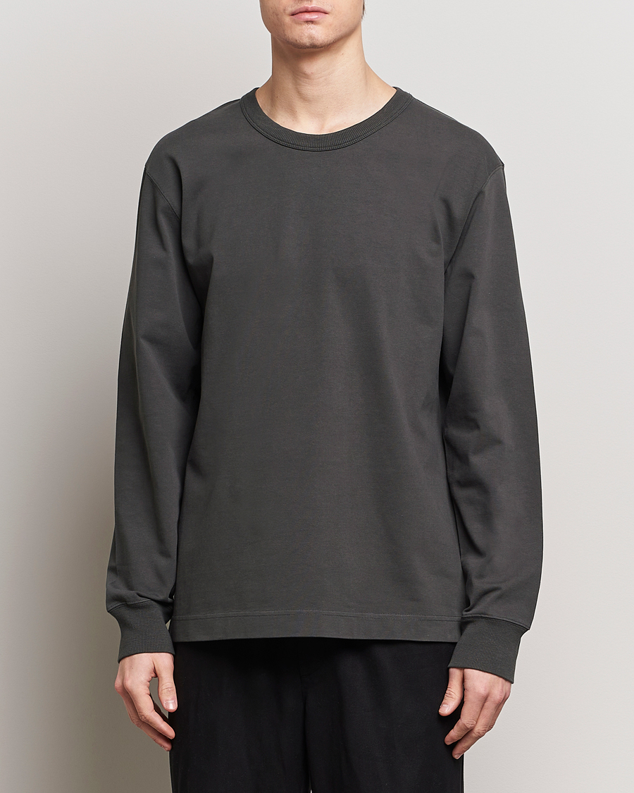 Homme | T-shirts | CDLP | Heavyweight Long Sleeve T-Shirt Charcoal