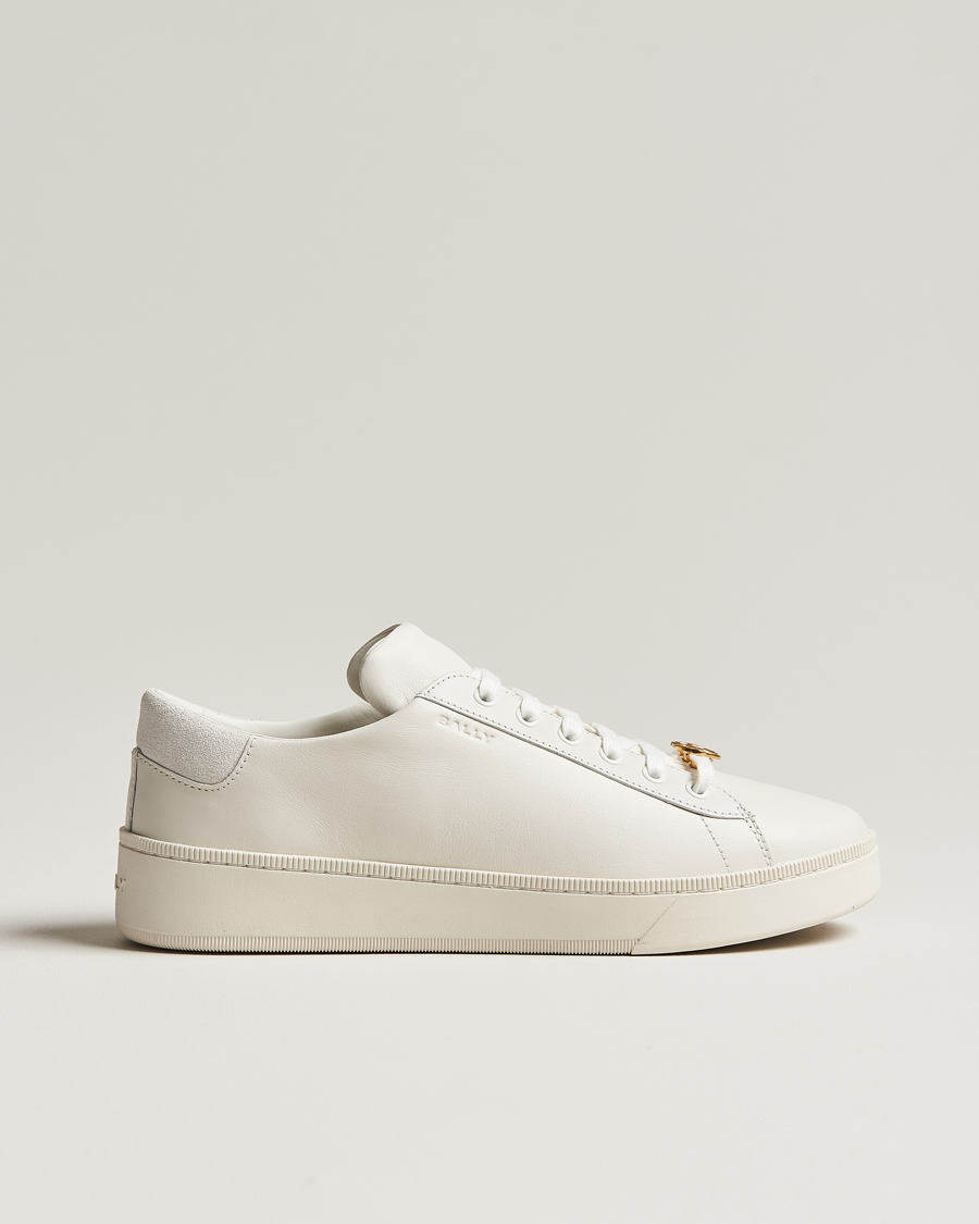 Homme | Bally Ryver Leather Sneaker White | Bally | Ryver Leather Sneaker White