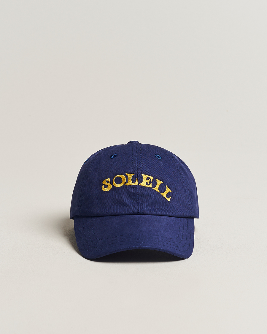 Homme | Drake's Soleil Baseball Cap Navy | Drake's | Soleil Baseball Cap Navy