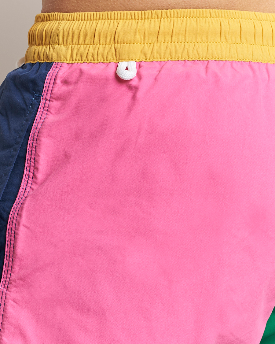 Homme | Maillots De Bain | Drake's | Colourblock Swimshorts Multi