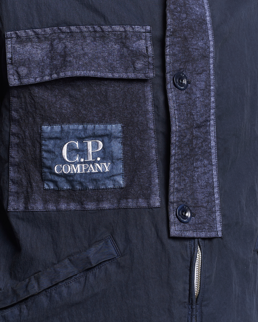 Homme | Manteaux Et Vestes | C.P. Company | 50 Filli Gum Cotton/Nylon Jacket Navy