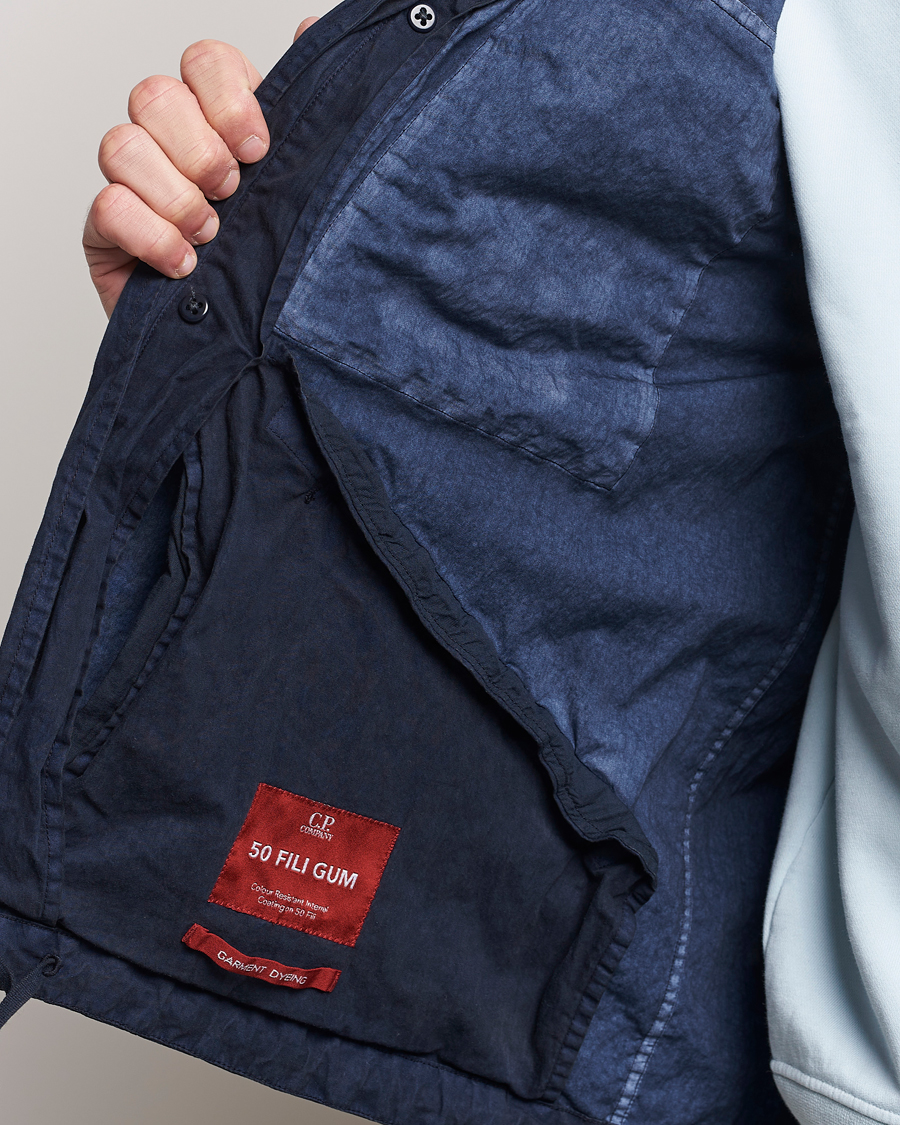 Homme | Manteaux Et Vestes | C.P. Company | 50 Filli Gum Cotton/Nylon Jacket Navy