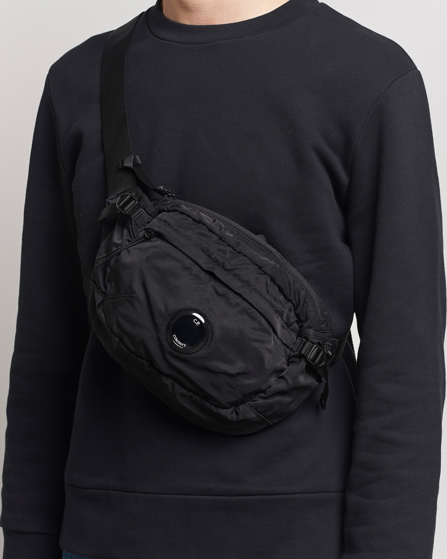 Homme | C.P. Company | C.P. Company | Nylon B Small Accessorie Bag Black