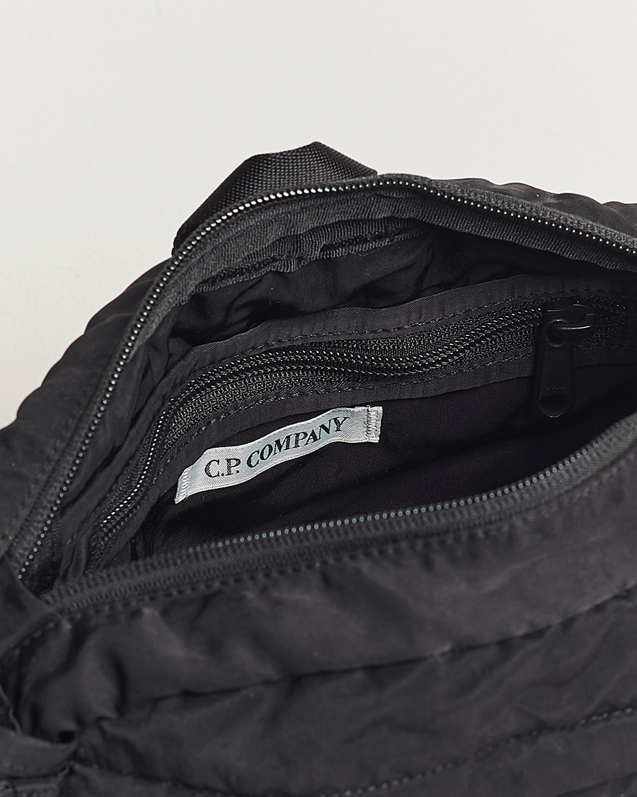 Homme | C.P. Company Nylon B Small Accessorie Bag Black | C.P. Company | Nylon B Small Accessorie Bag Black