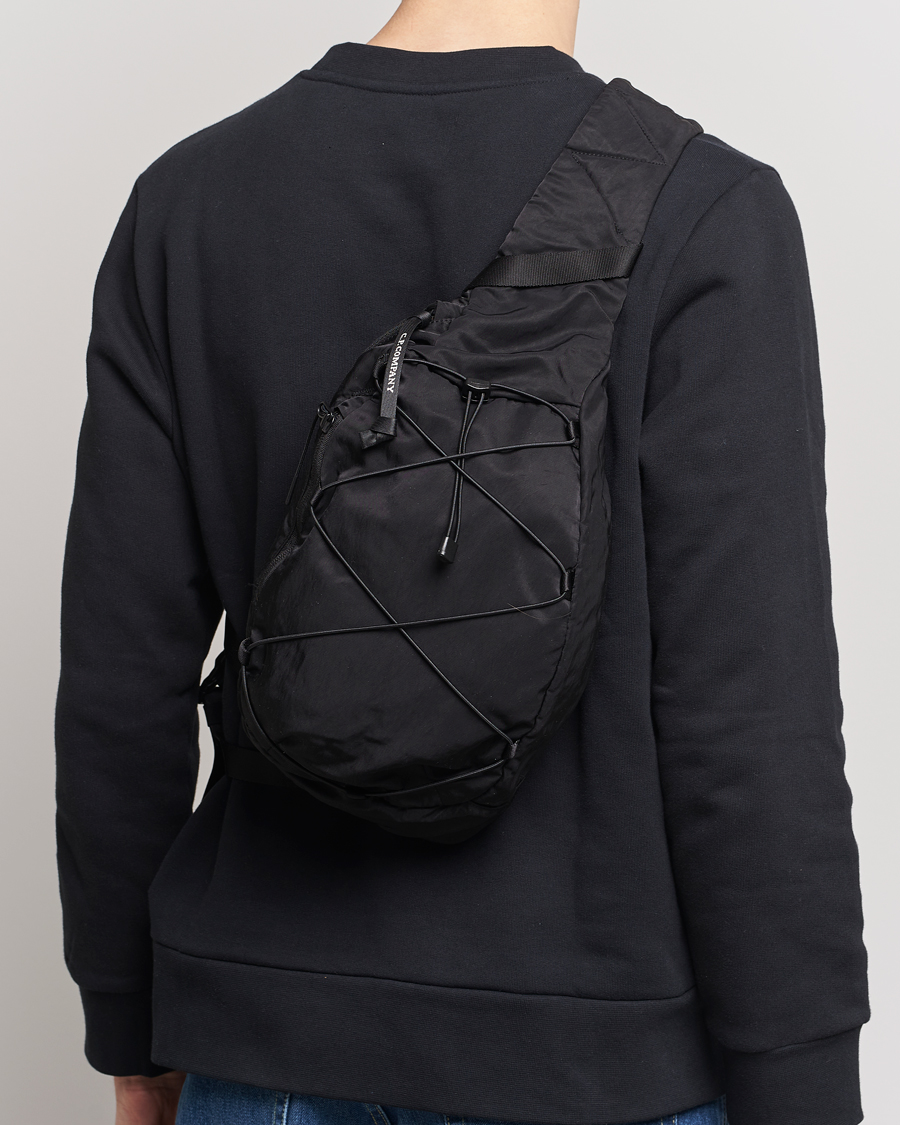 Homme | Sacs Bandoulière | C.P. Company | Nylon B Accessories Shoulder Bag Black