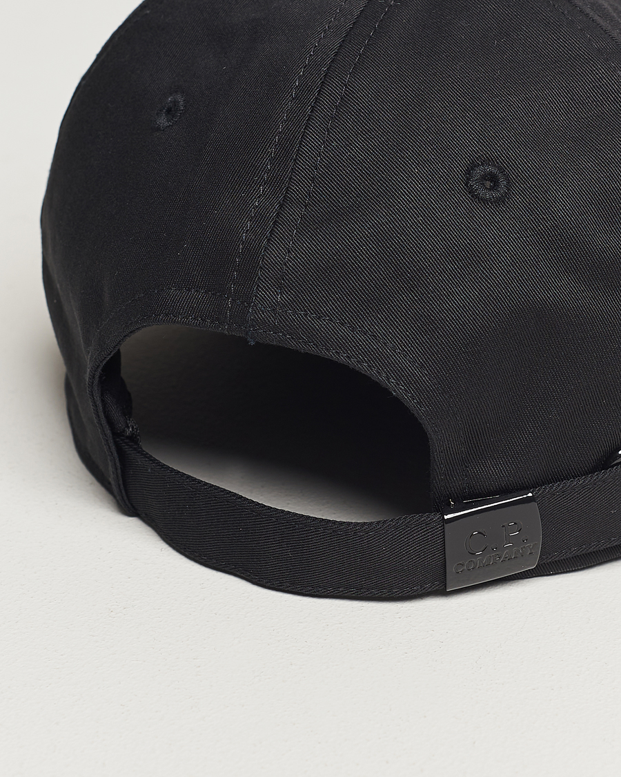 Homme | C.P. Company Cotton Gabardine Cap Black | C.P. Company | Cotton Gabardine Cap Black